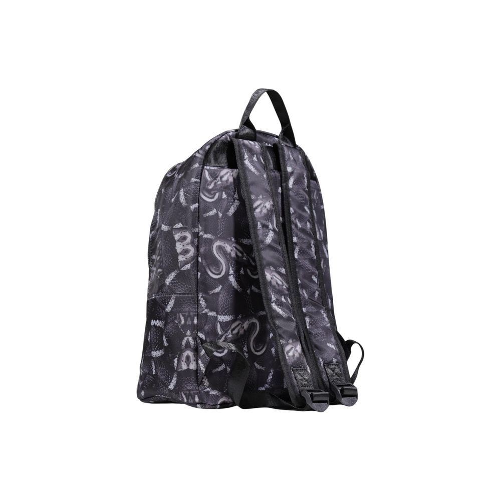 County of Milan Black Nylon Backpack