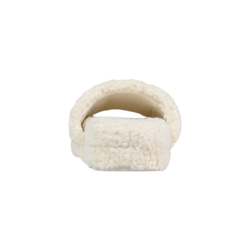 Ralph Lauren Textil-Slipper Cremefarben