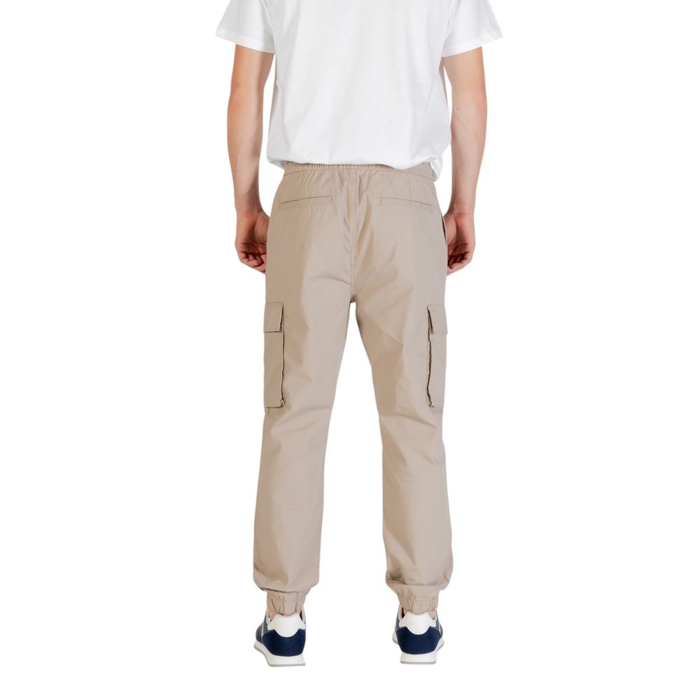 Calvin Klein Jeans Brown Cotton Cargo Pants