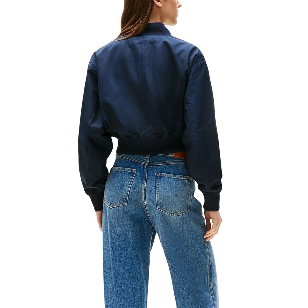 Tommy Hilfiger Blue Recycled Polyester Bomber