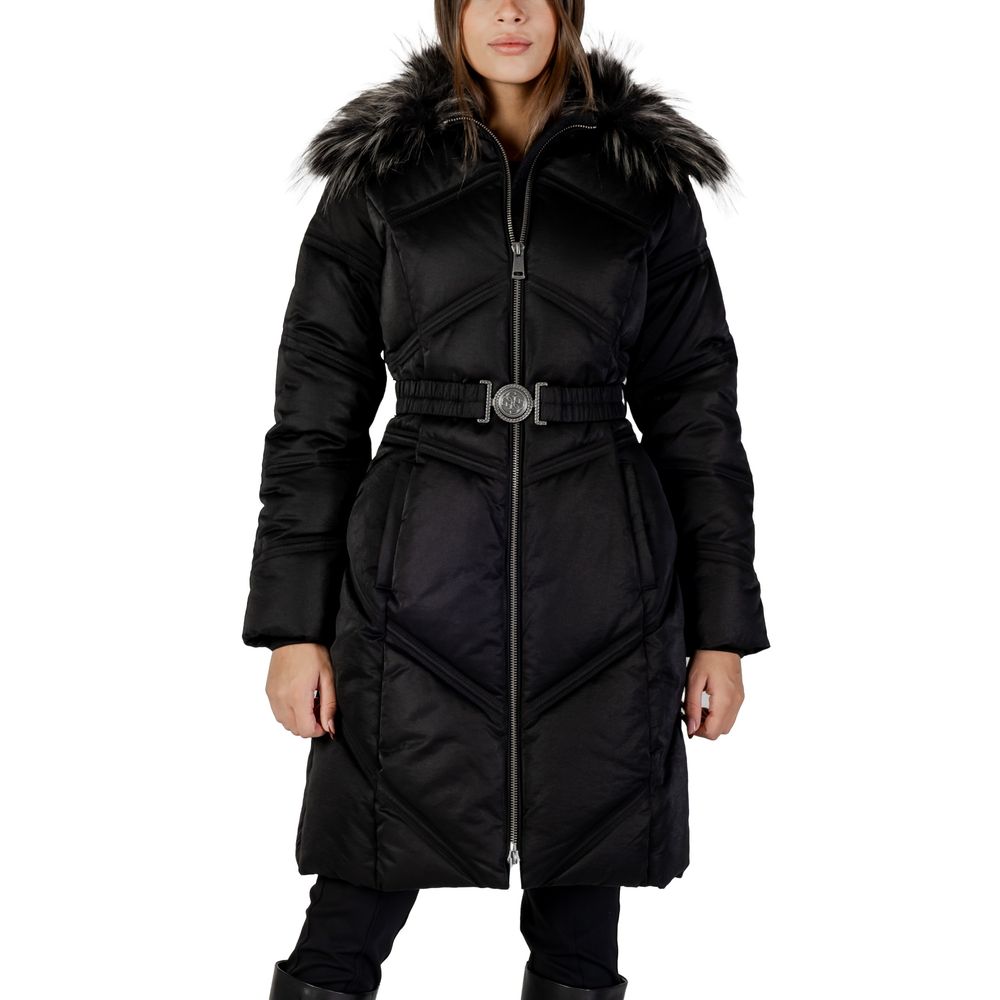 Guess Black Cotton Coat