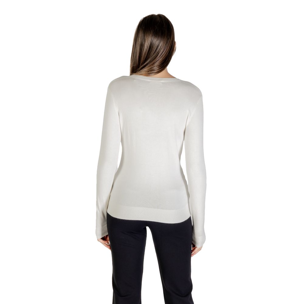 Guess Cream Viscose Sweatshirt