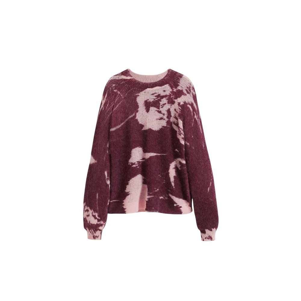 Desigual Purple Polyamide Sweatshirt