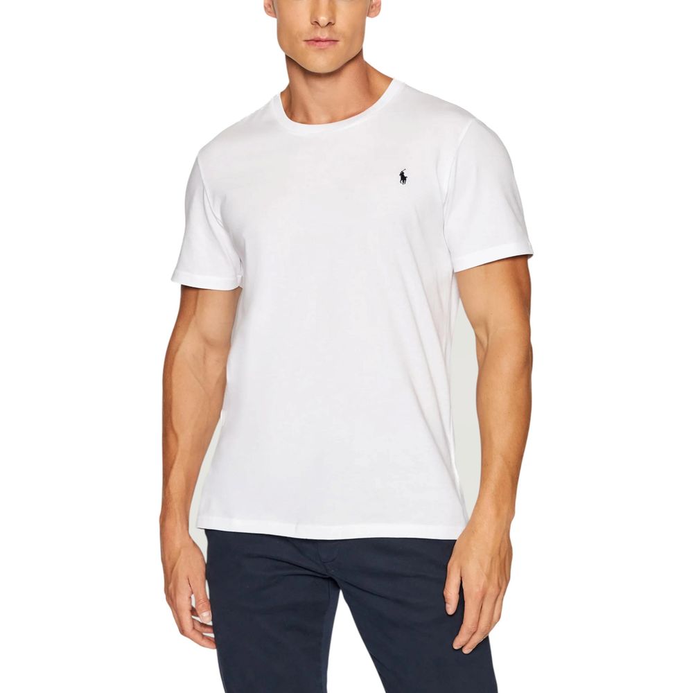 Ralph Lauren White Cotton T-Shirt
