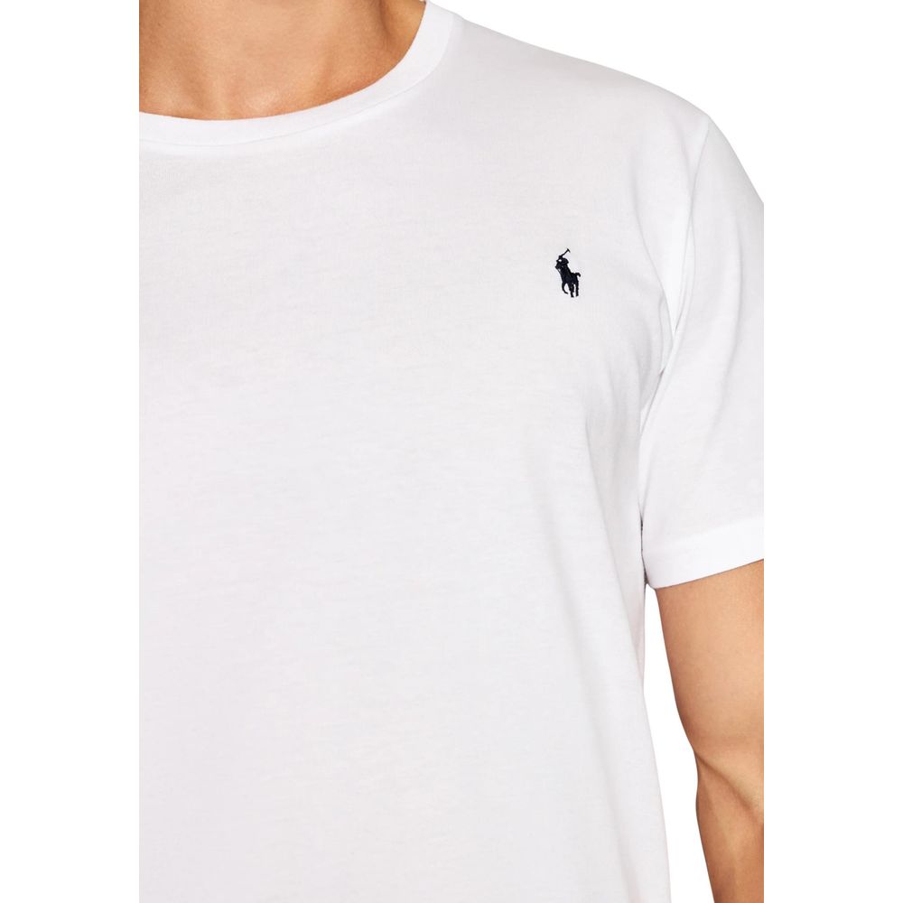 Ralph Lauren White Cotton T-Shirt