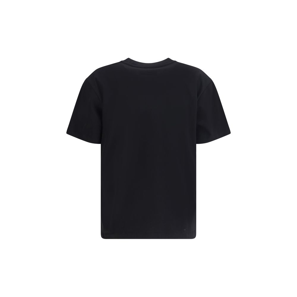 Ami Paris Black Cotton T-Shirt