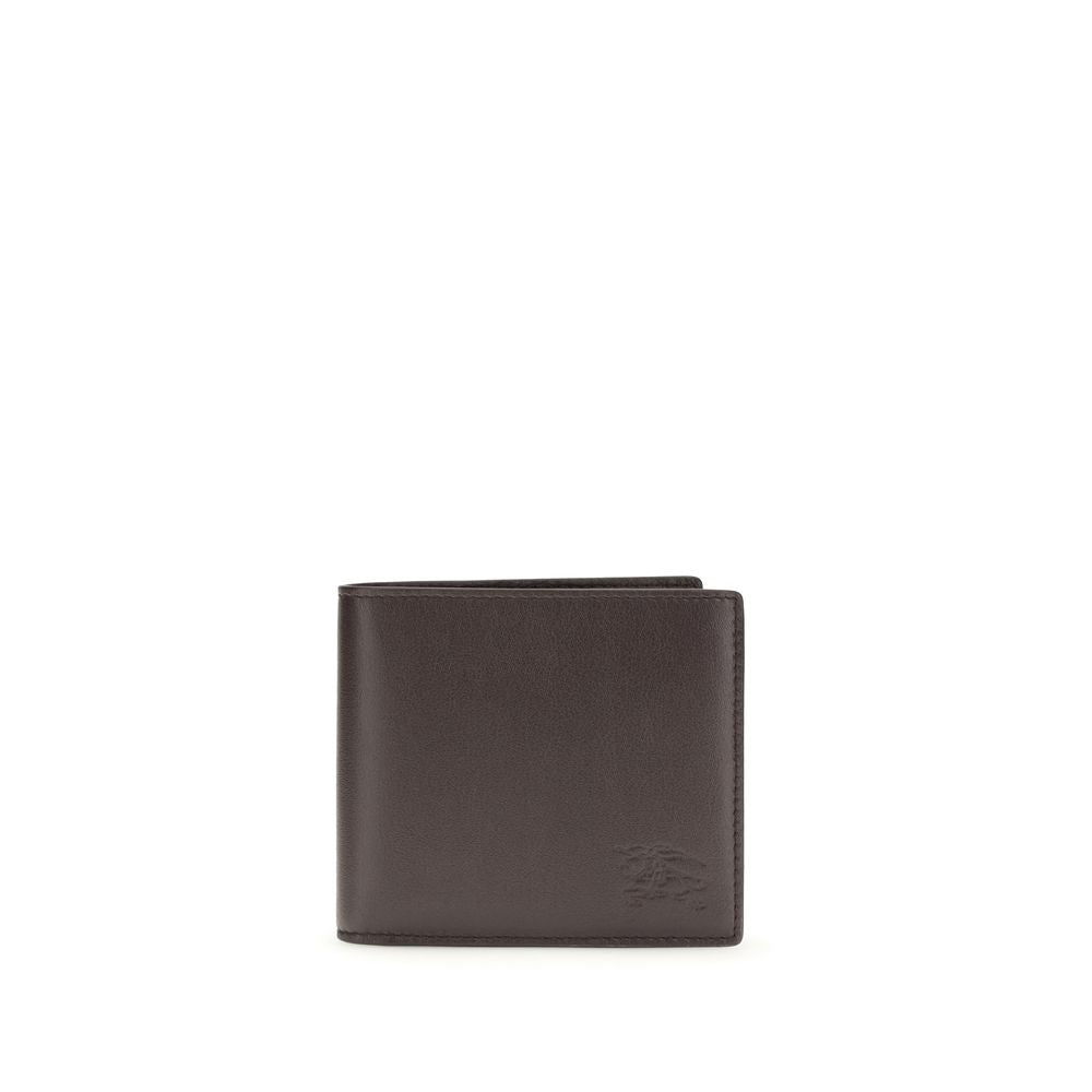 Burberry Brown Calf Leather Bos Taurus Wallet