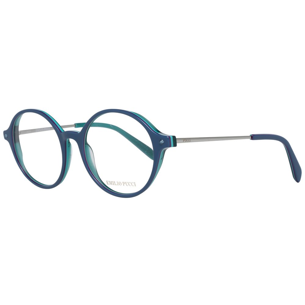 Emilio Pucci Blue Plastic Glasses (Frames)