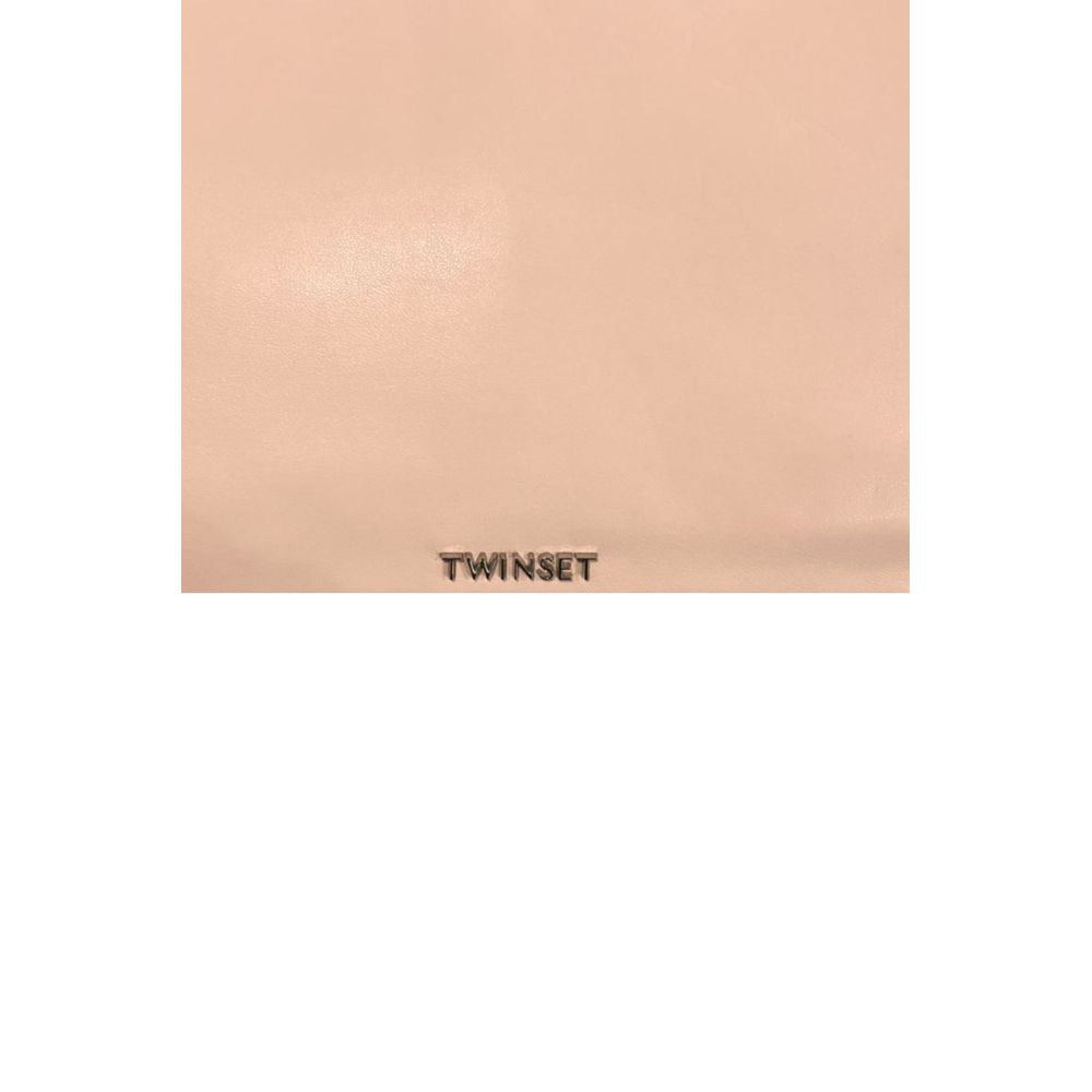 Twinset Rosa PU Damen Schultertasche