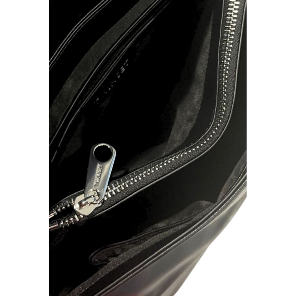 Sac à main noir en polyuréthane pour femme Twinset