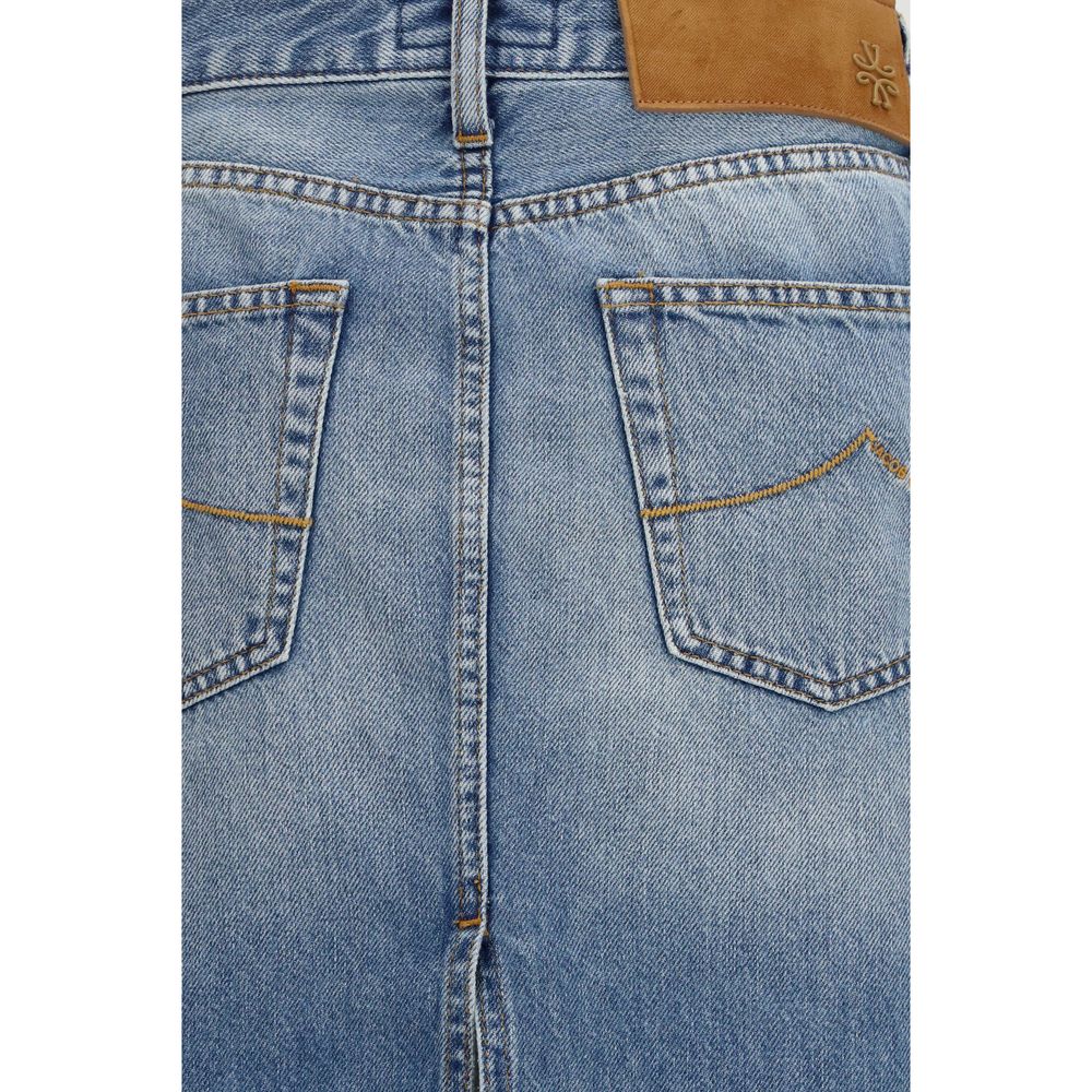 Jacob Cohen Blue Denim Skirt