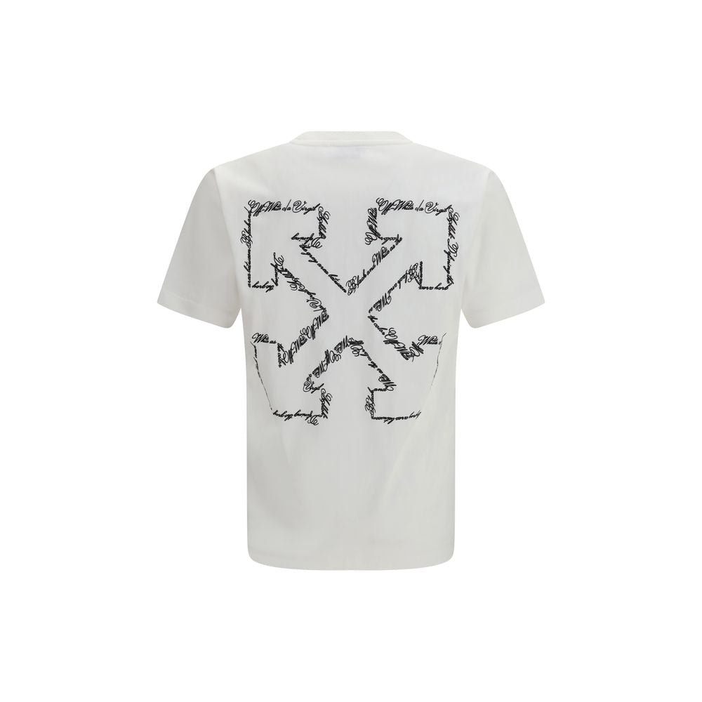 Off-White White Cotton T-Shirt