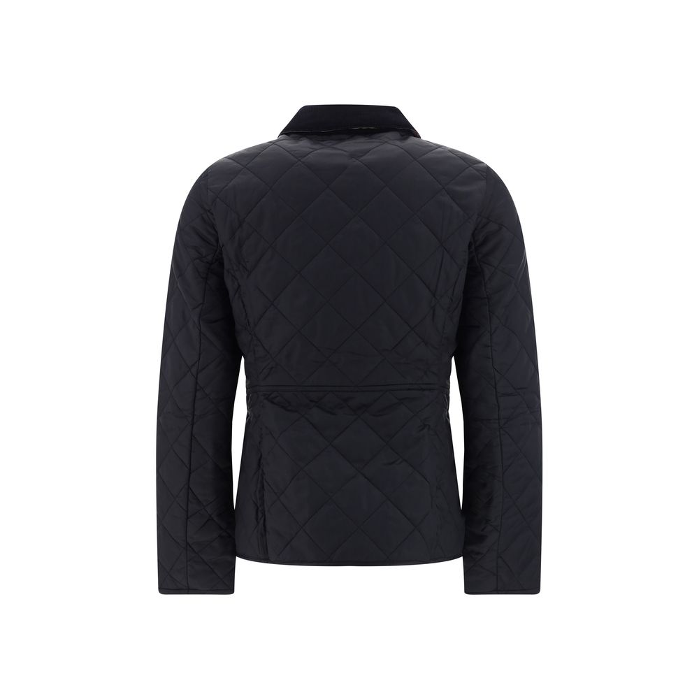Barbour Black Polyester Full-Length Jacket
