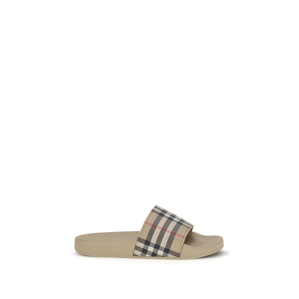 Burberry Beige Rubber Sandals