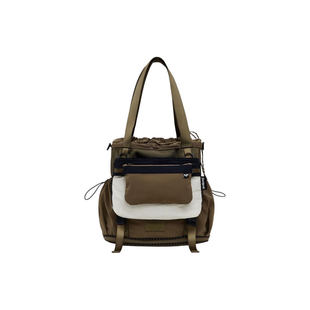 Desigual Green Polyester Backpack