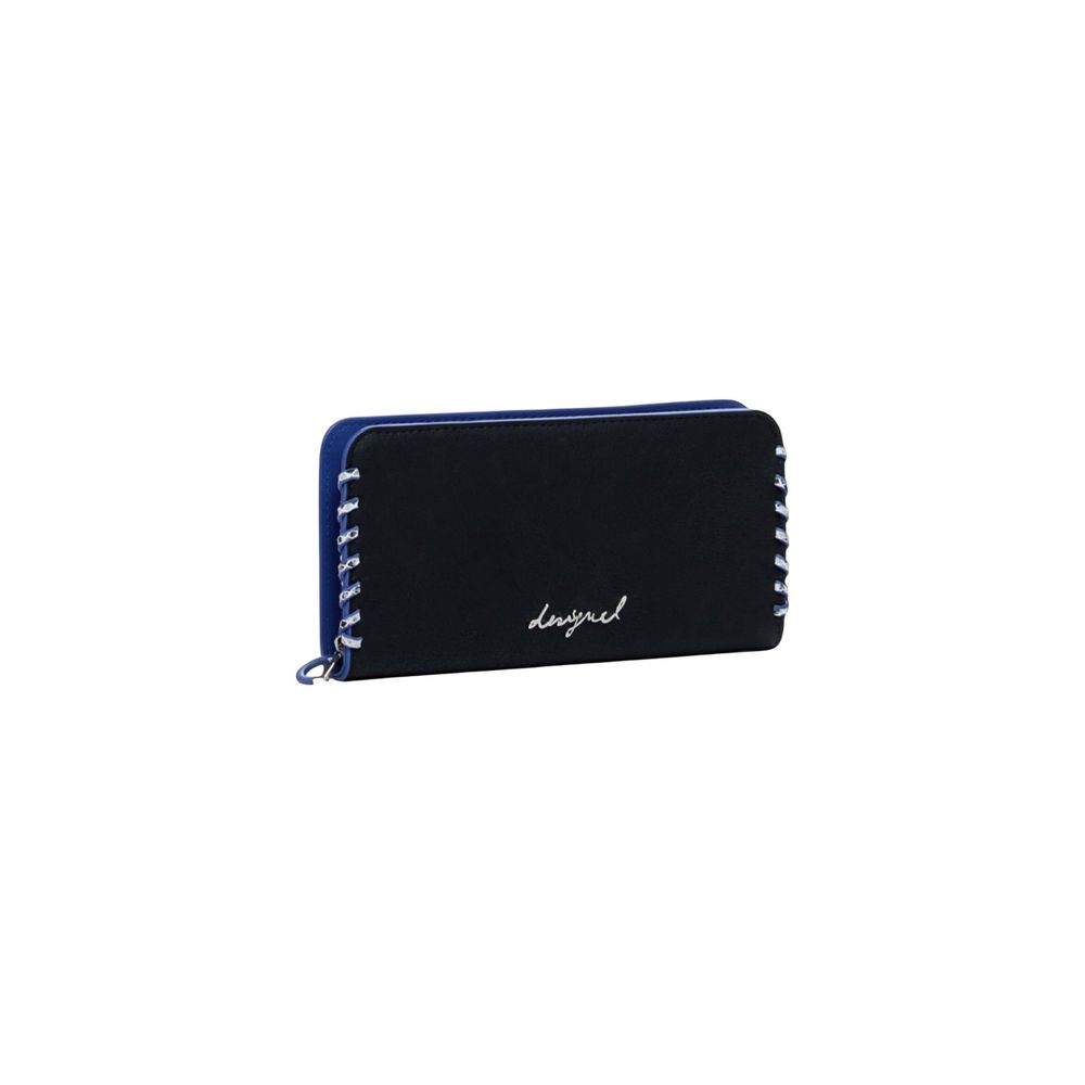 Desigual Black Polyethylene Wallet