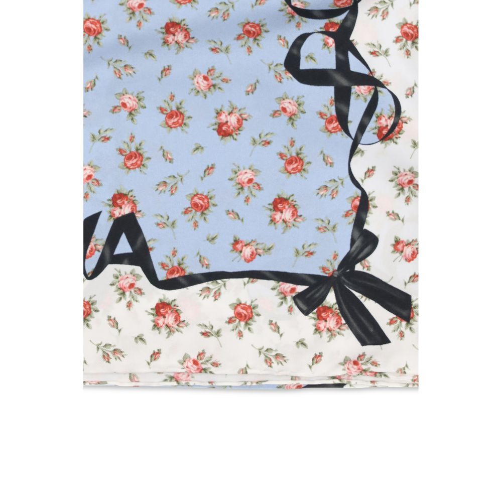 Foulard en soie multicolore Dolce & Gabbana