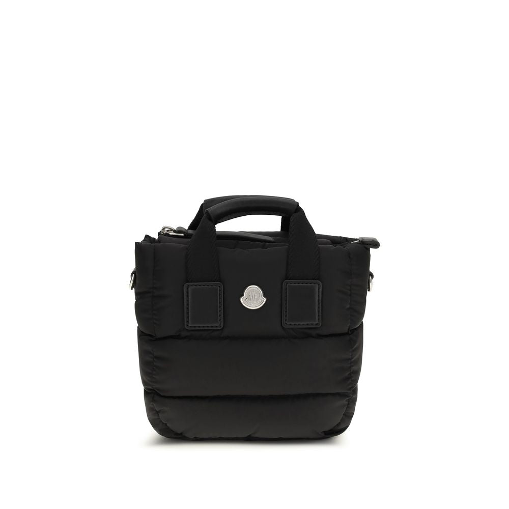Moncler Black Goose Down Shoulder Bag
