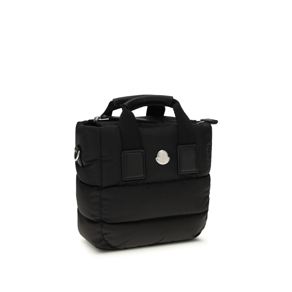 Moncler Black Goose Down Shoulder Bag