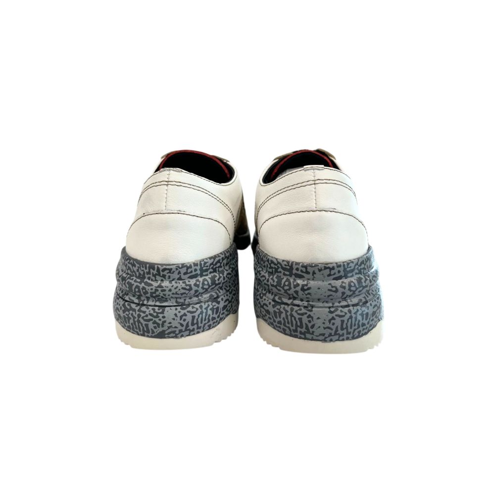 Borbonese Damen-Sneaker aus beigem Leder