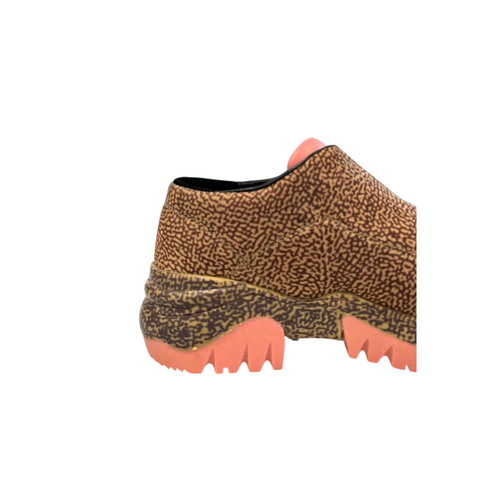 Borbonese Damen-Sneaker aus beigem Leder