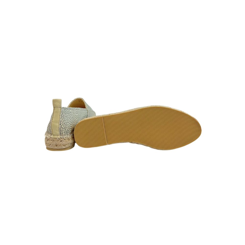 Sandales Borbonese Vert Textile Femme