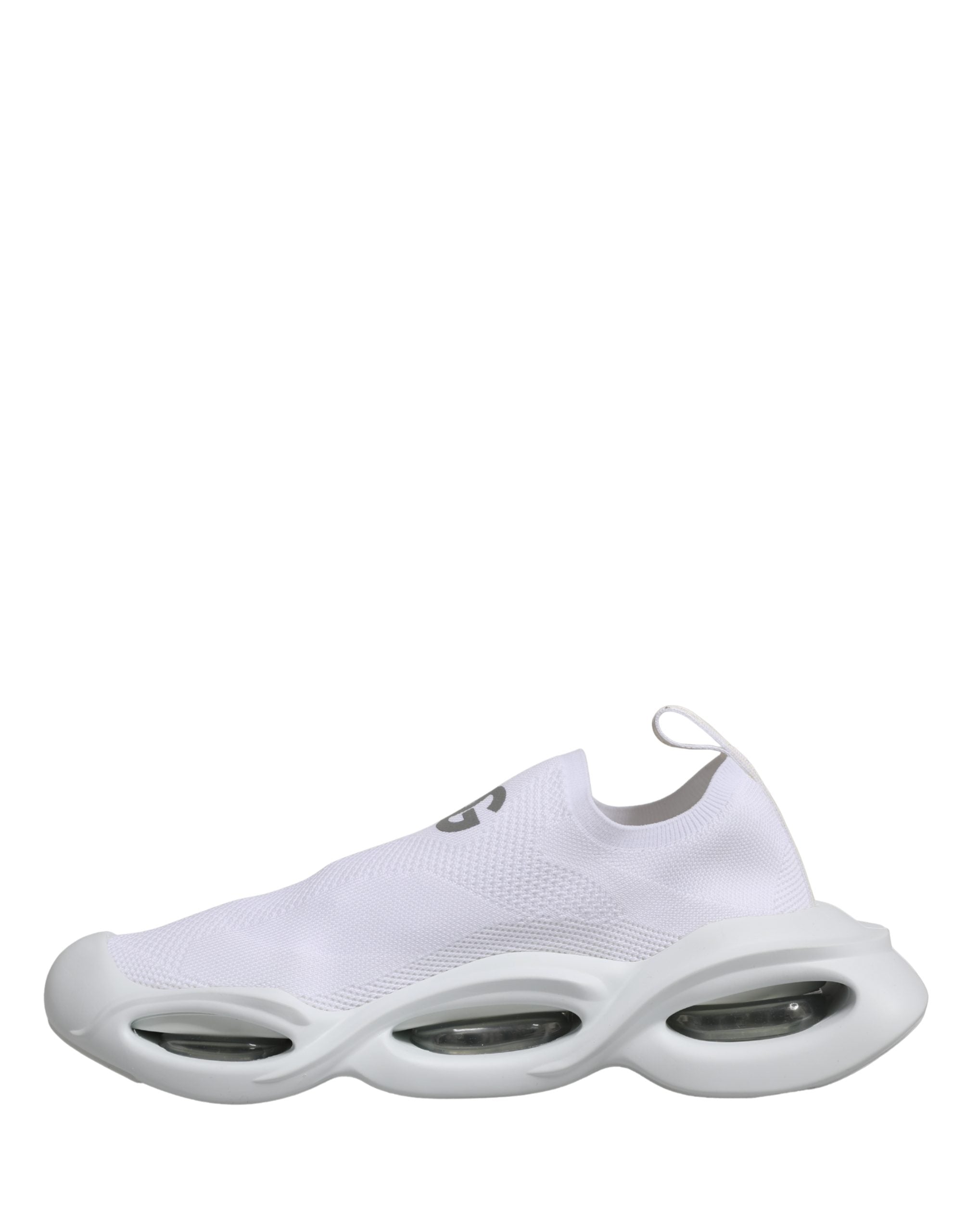 Chaussures Baskets Basses Dolce & Gabbana Blanches à Enfiler Wave
