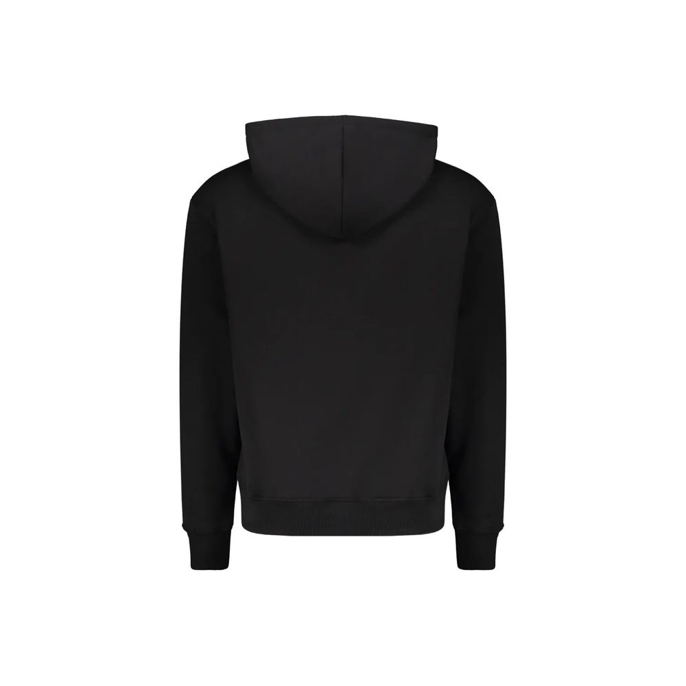 Balmain Schwarzer Baumwoll-Kapuzenpullover