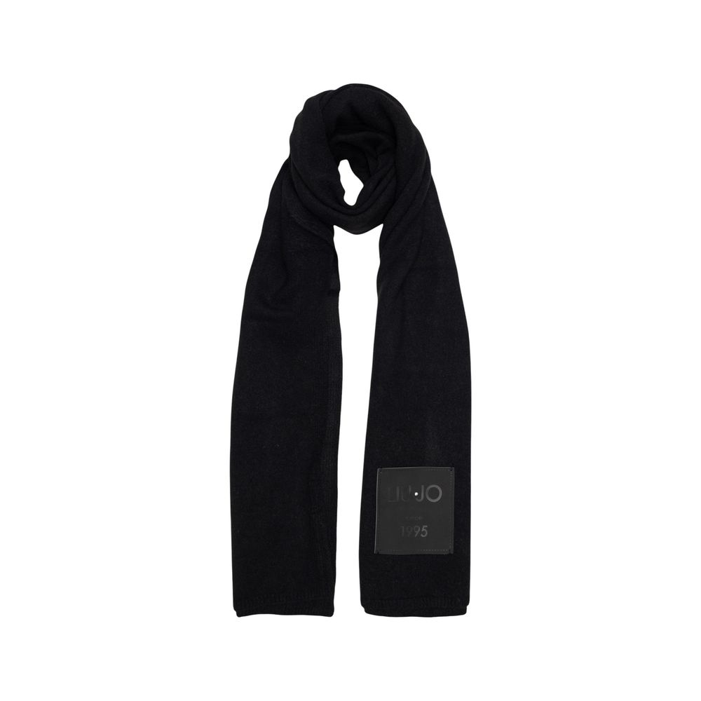 Liu Jo Beanie aus schwarzem Polyester