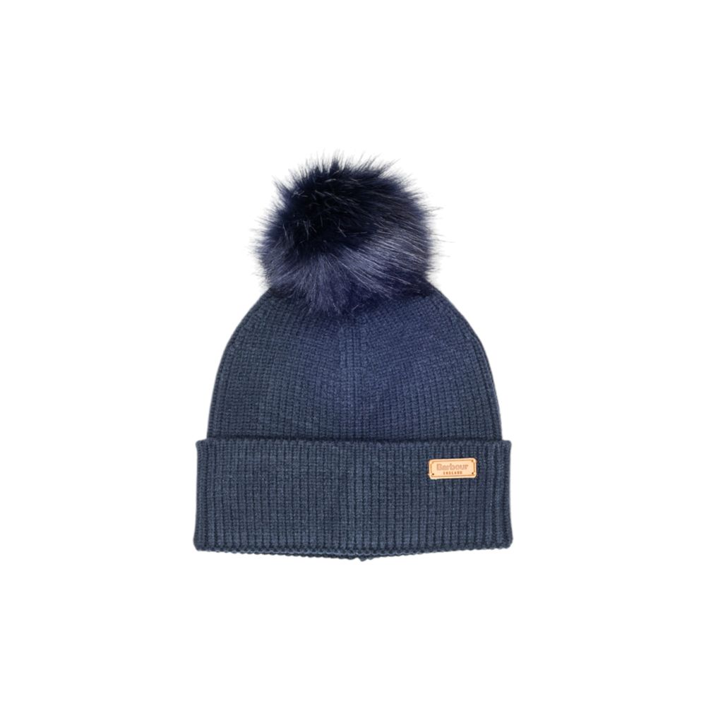 Barbour Blaue Viskose-Mütze