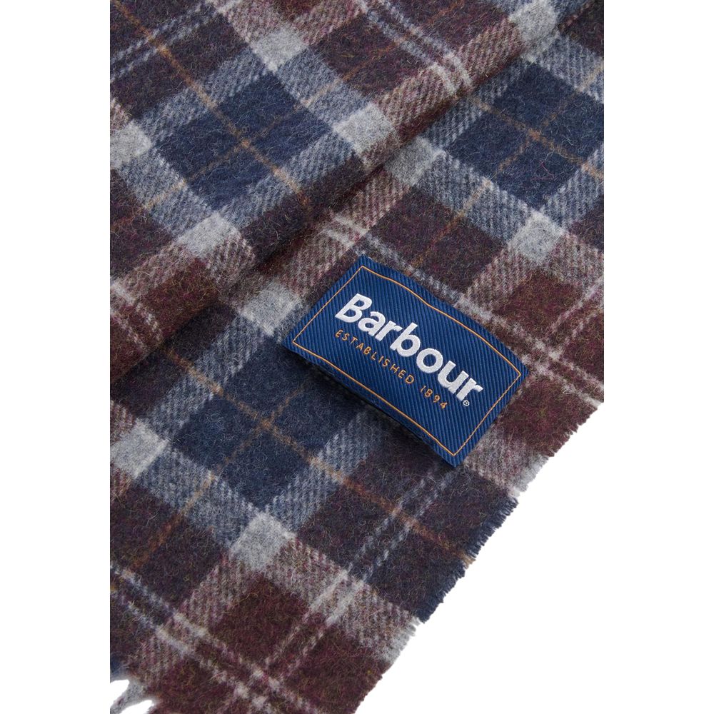 Écharpe Barbour bicolore en laine