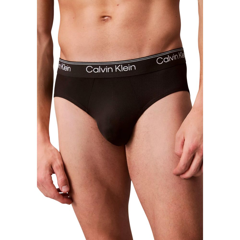 Calvin Klein Underwear Slips aus recyceltem Polyester in Schwarz