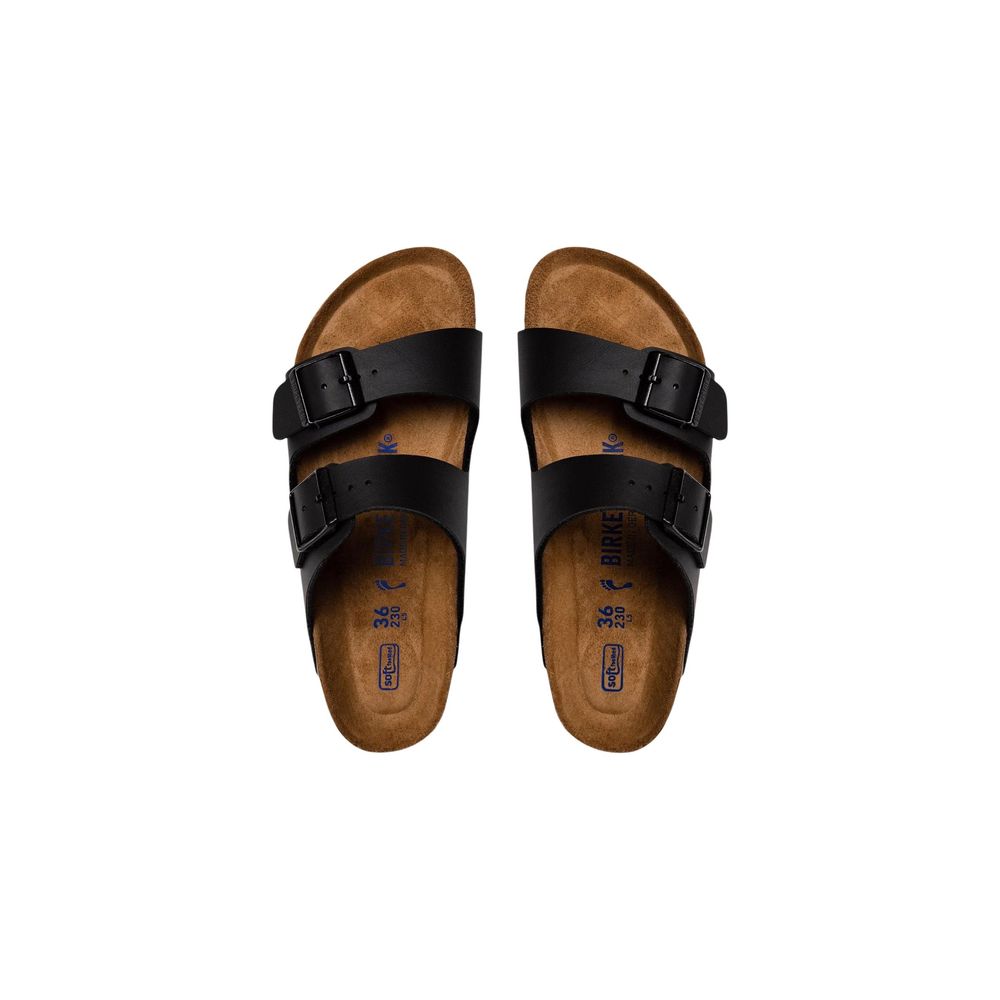 Birkenstock Black Flat Sandals