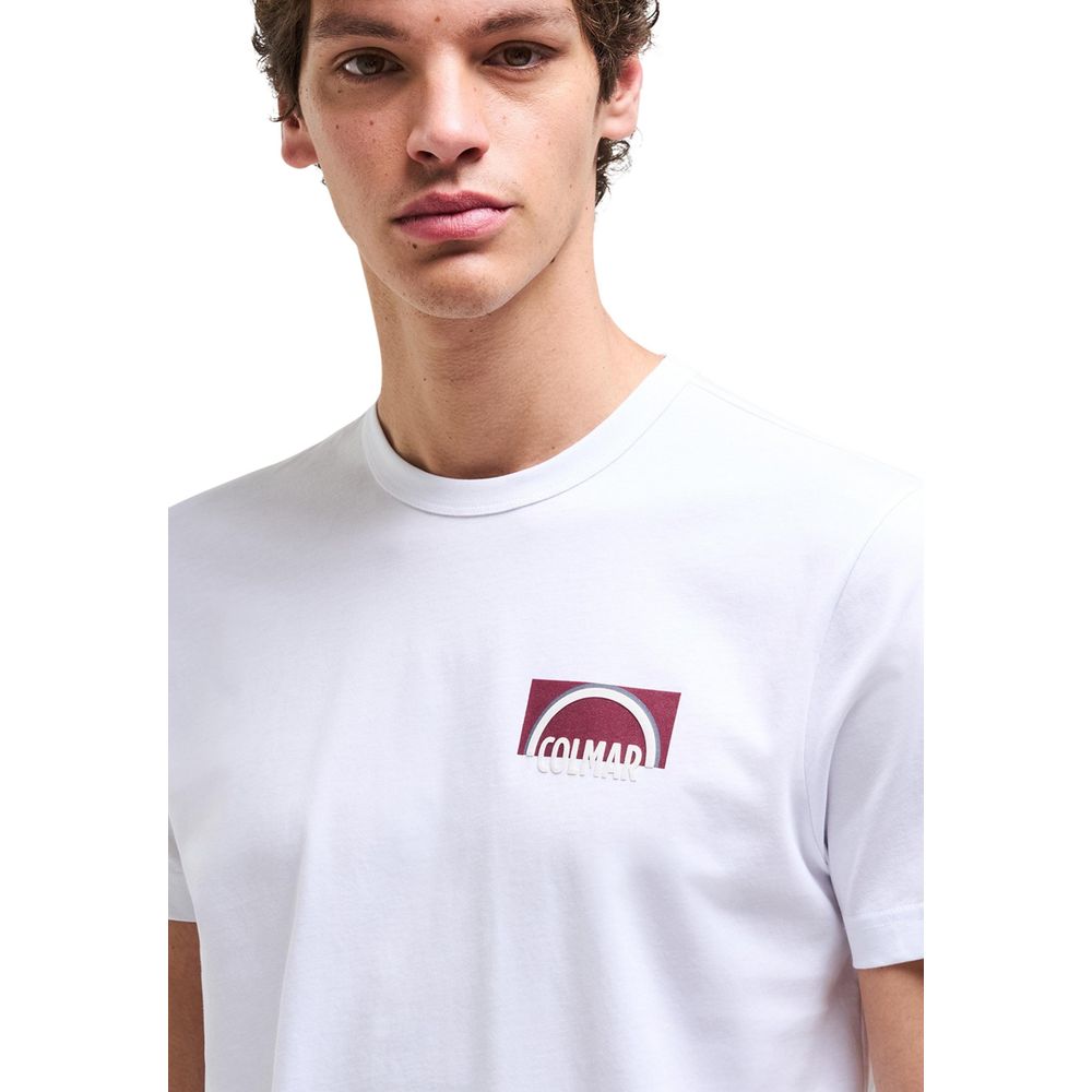 Colmar Originals Weißes Baumwoll-T-Shirt