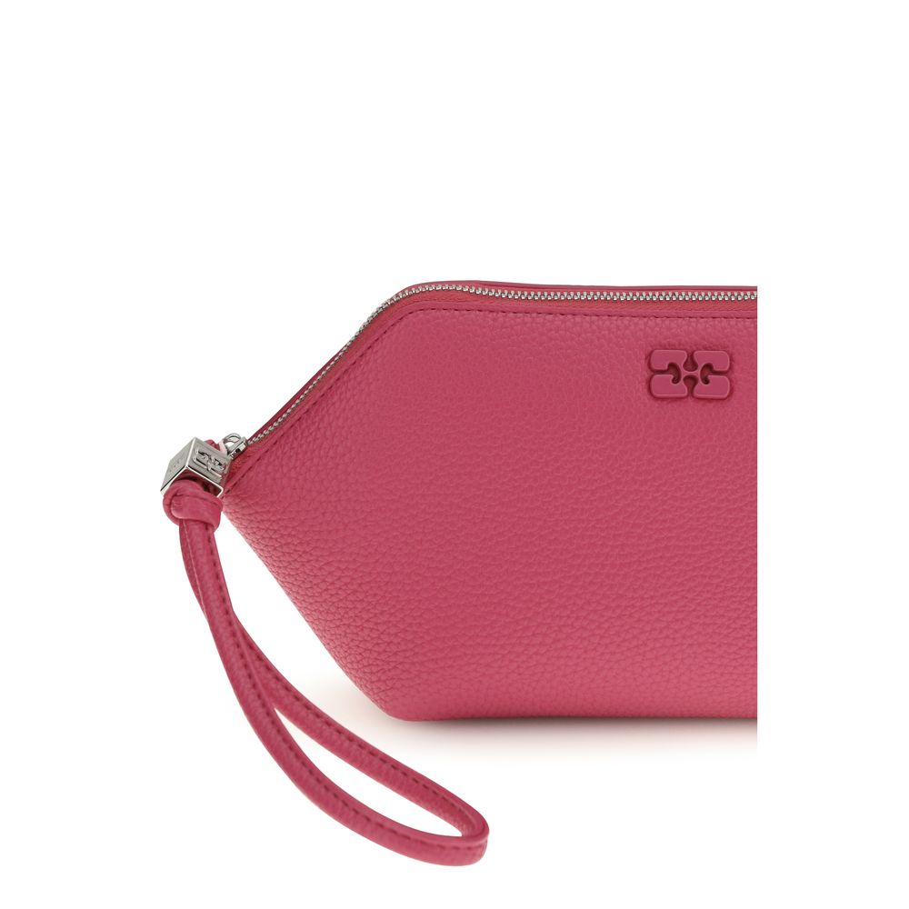 Pochette Ganni en polyuréthane multicolore