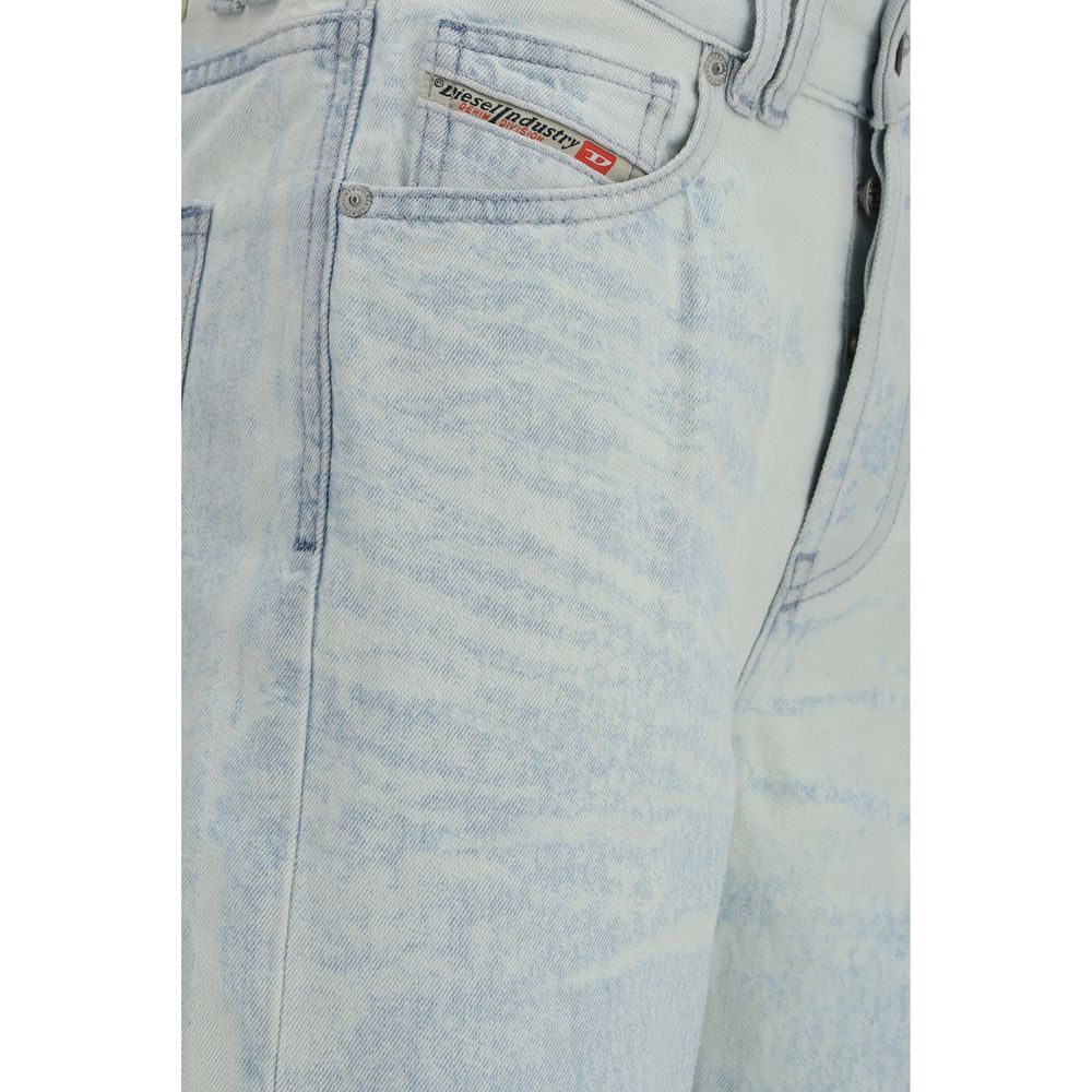Diesel Blue Jeans aus Baumwolle mit geradem Bein
