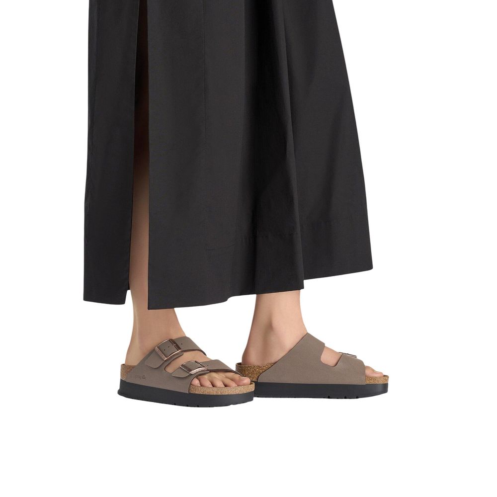 Birkenstock Brown Platform Sandals