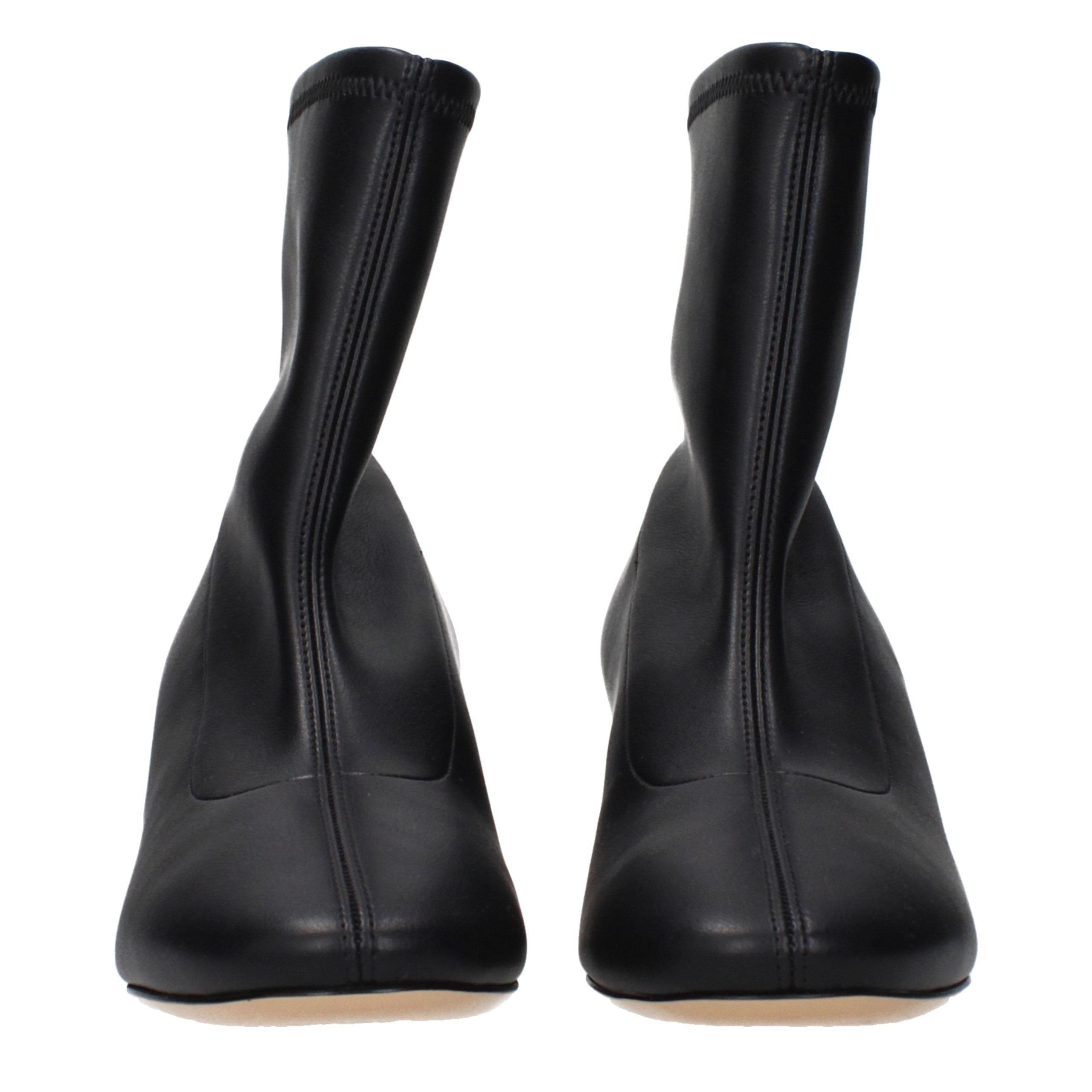 Casadei Schwarze Stiefeletten aus Leder