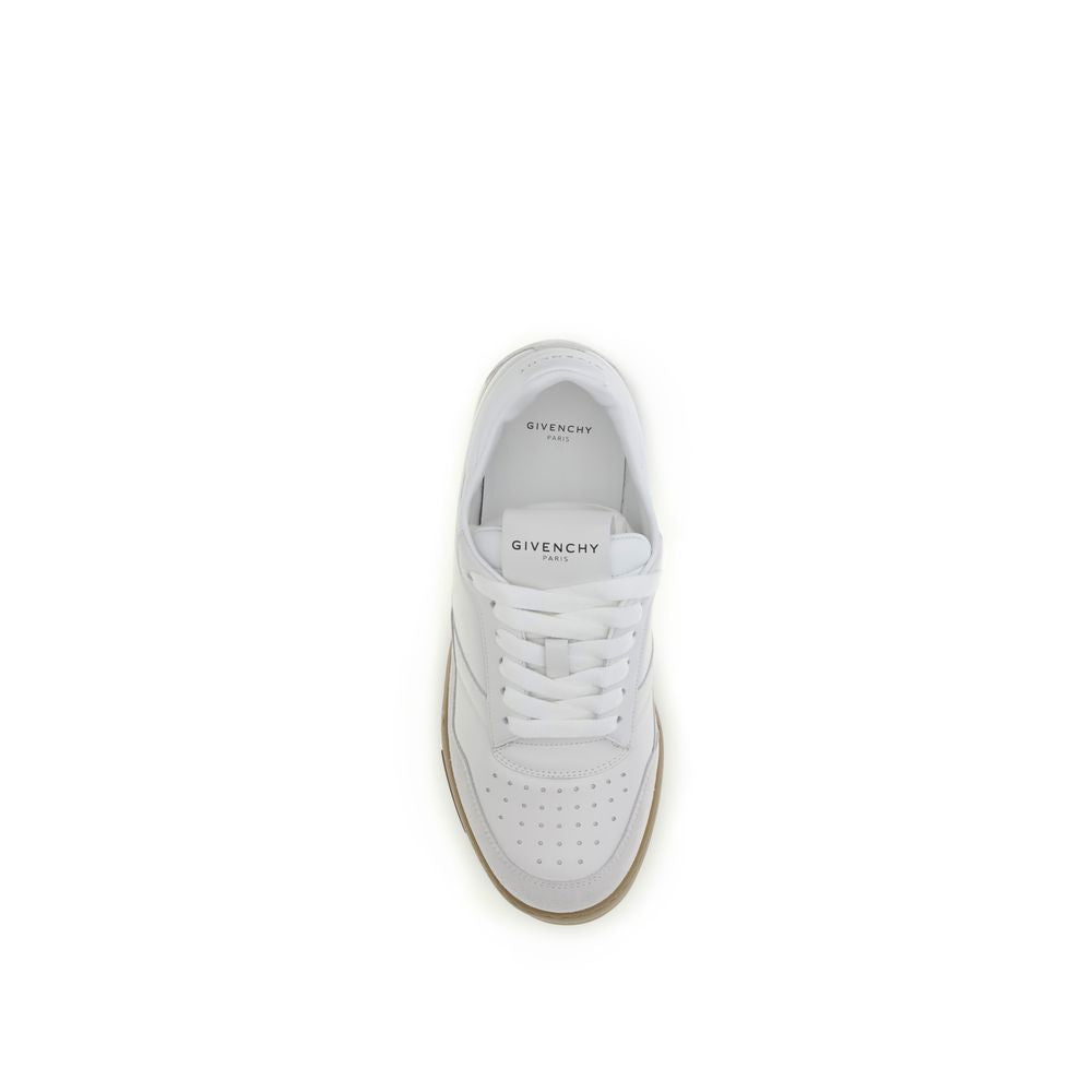 Givenchy Chunky Sneakers aus weißem Kalbsleder Bos Taurus