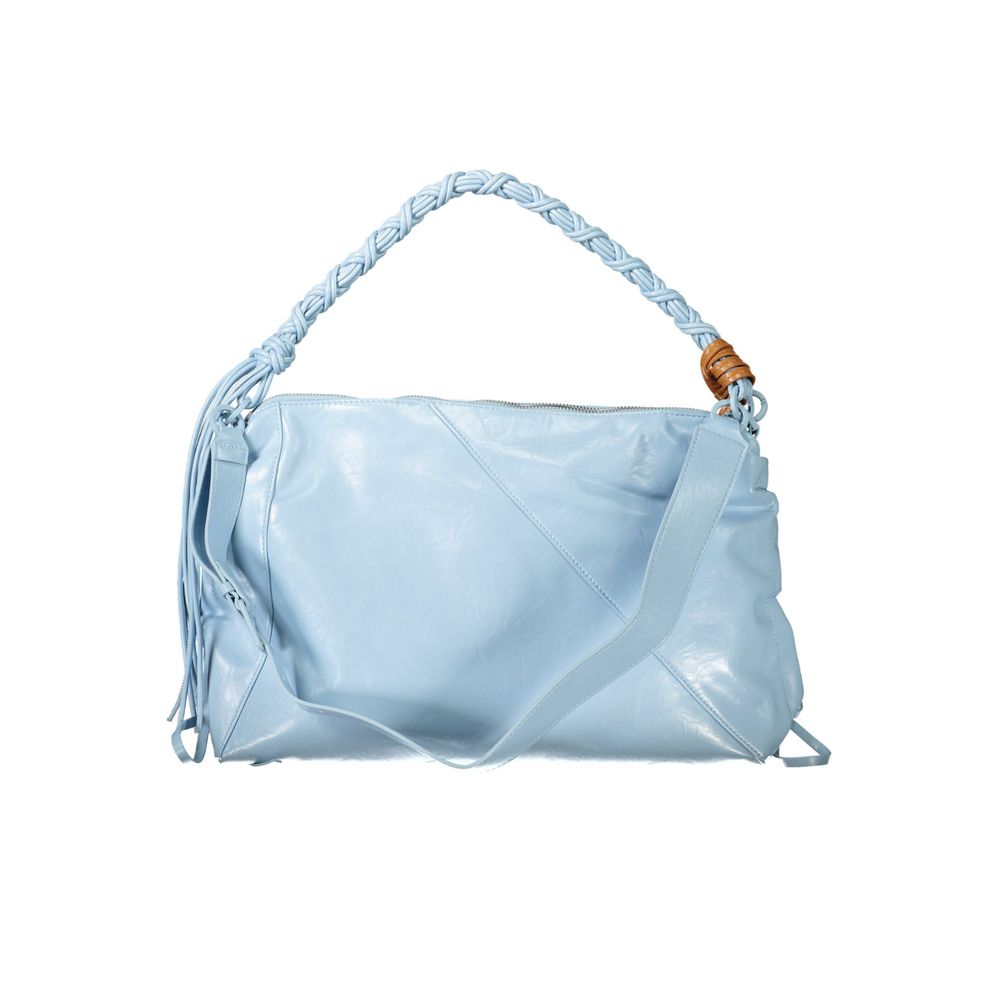 Desigual Azzurro Polyurethan Damenhandtasche