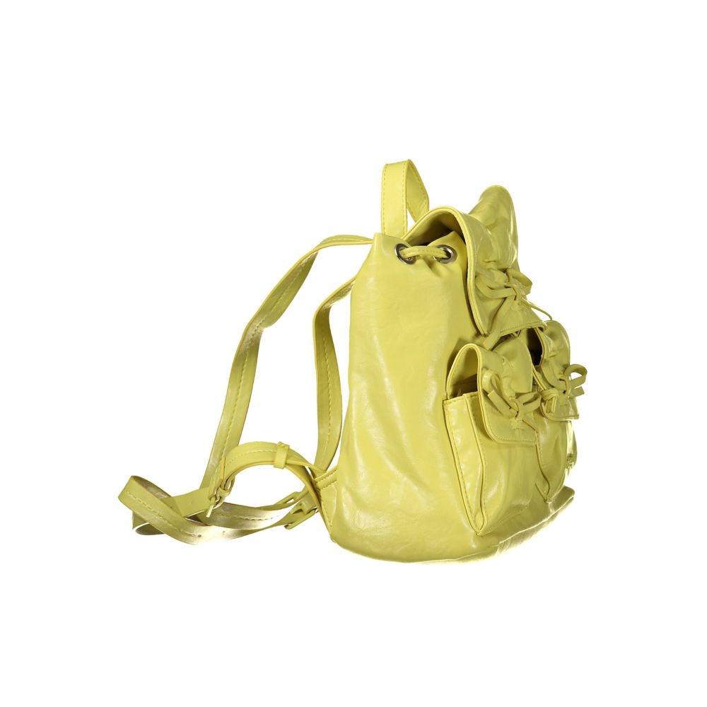 Desigual Giallo Polyurethan Damen Rucksack