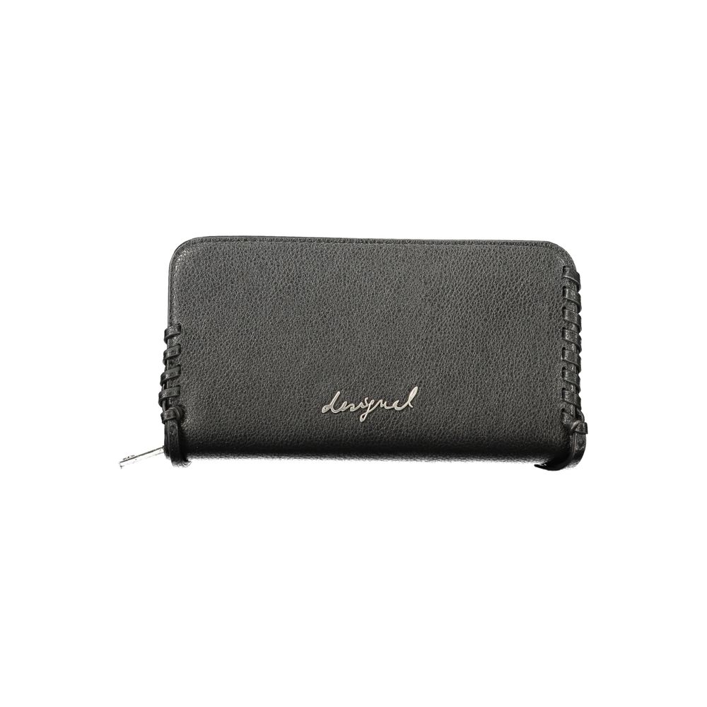 Desigual Geldbörse Schwarz Polyurethan Damen