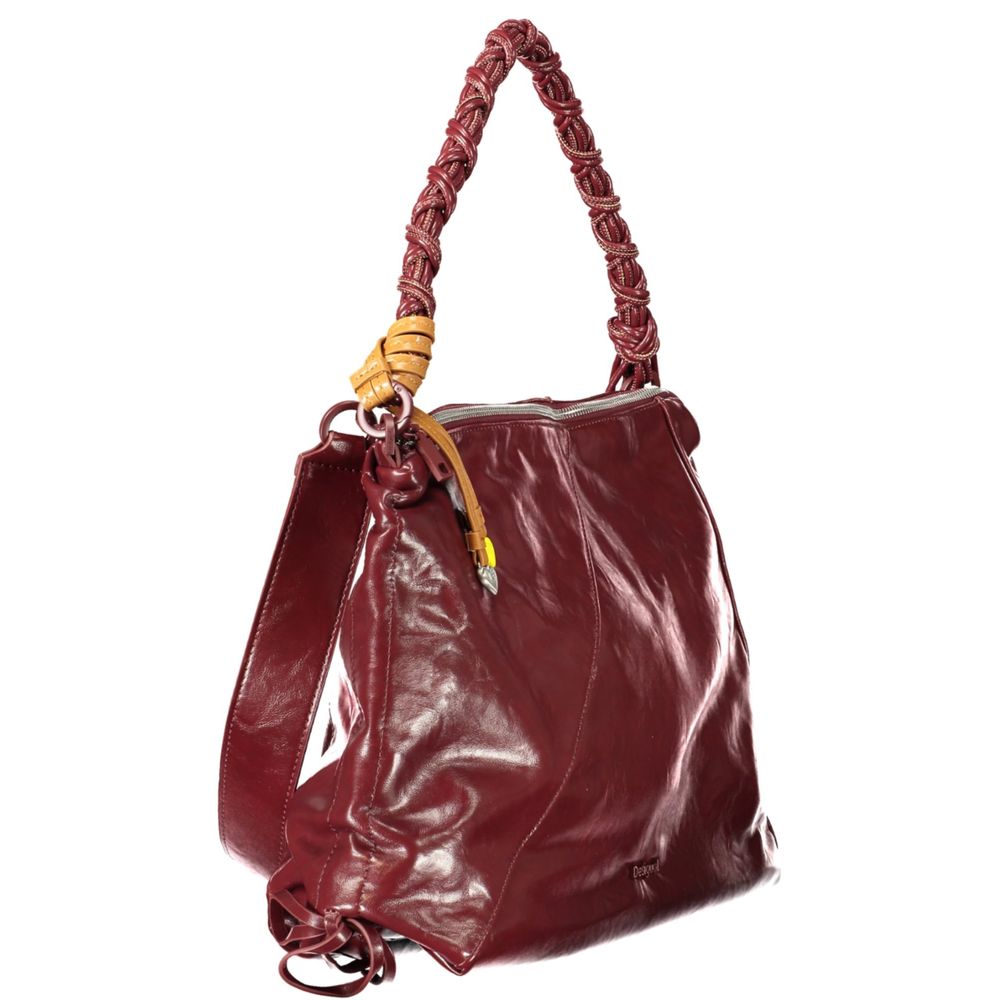 Sac à main femme Desigual bordeaux en polyuréthane