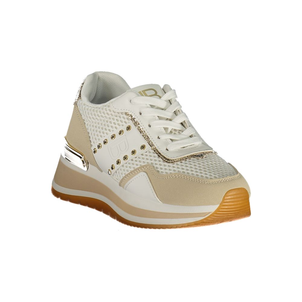 Sneaker femme en polyuréthane Laura Biagiotti Bianco