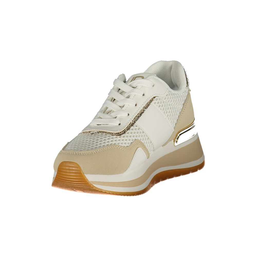 Sneaker femme en polyuréthane Laura Biagiotti Bianco
