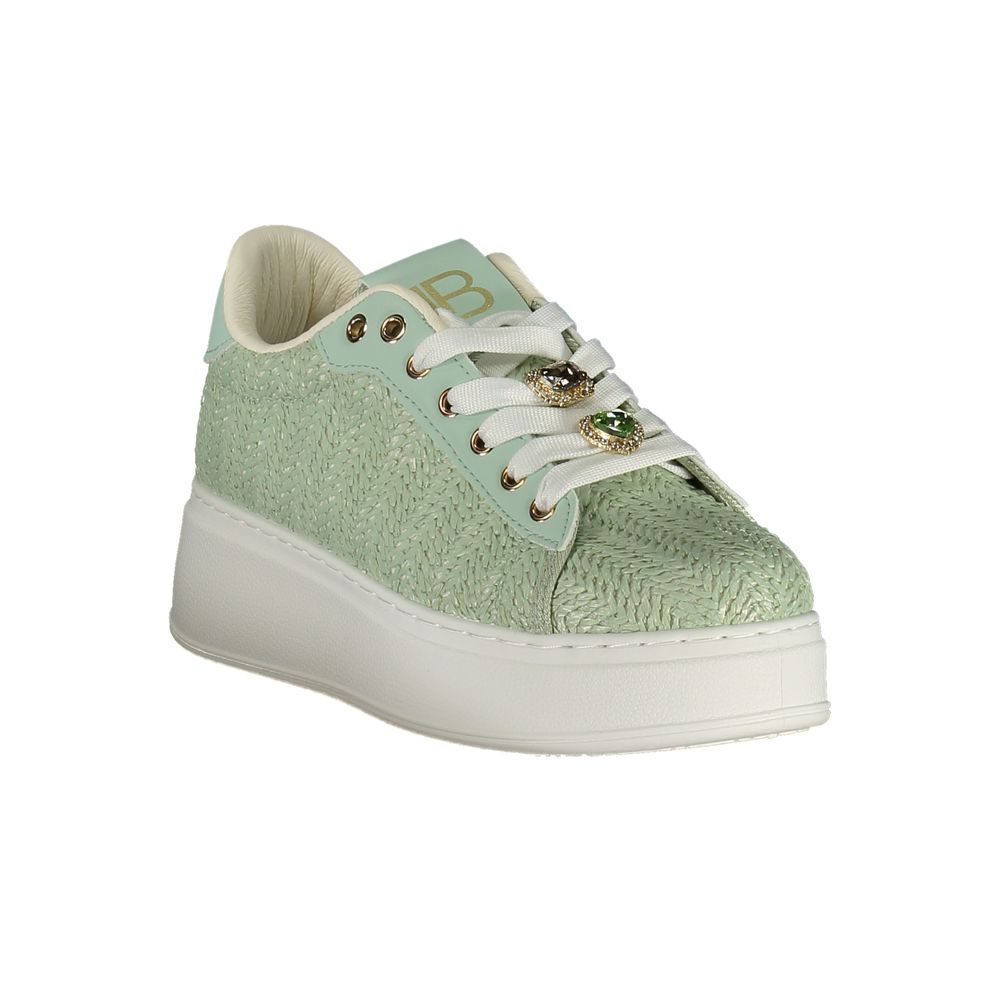 Baskets Laura Biagiotti Verde Poliuretano pour Femme