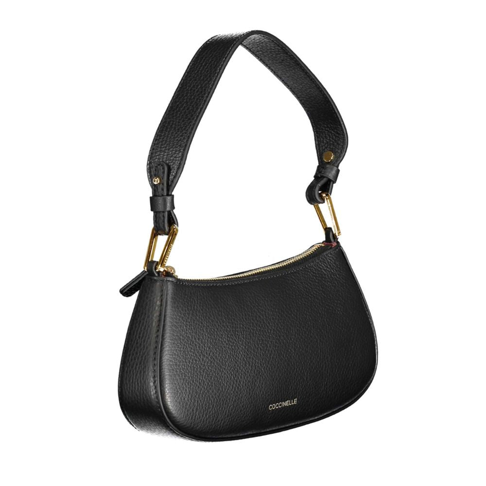 Coccinelle Damenhandtasche aus schwarzem Leder