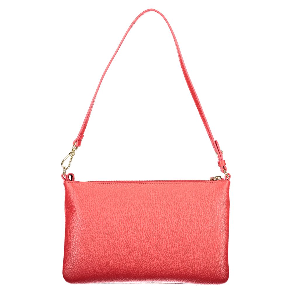 Sac à main femme en cuir Coccinelle Rosso