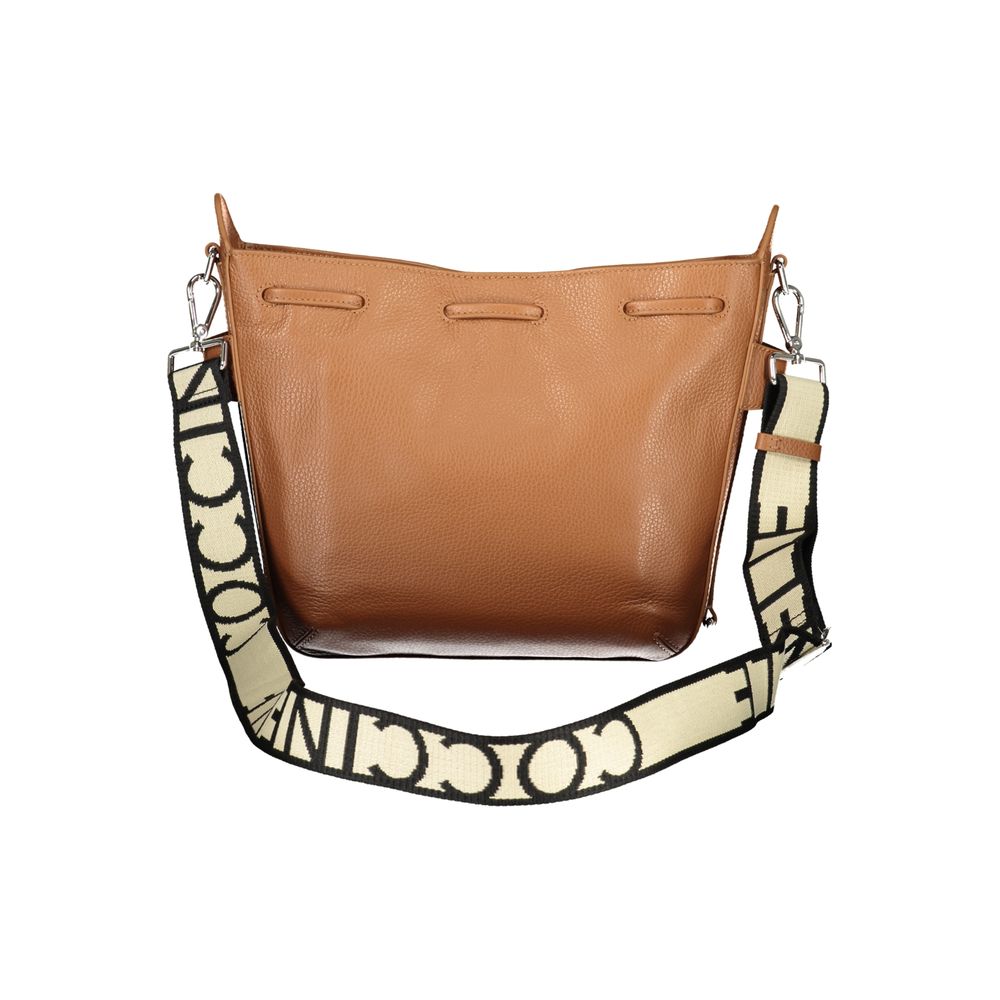 Sac Coccinelle en cuir marron pour femme
