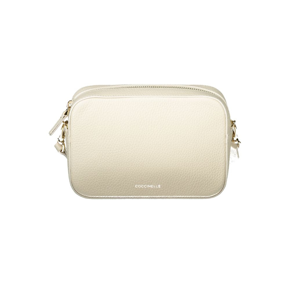 Sac à main Coccinelle Bianco en cuir pour femme